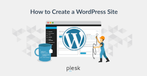 Build a website with Plesk